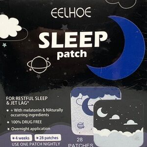 Natural Sleep Aid Patches 28 Nights Rest Easy Jet Lag Overnight